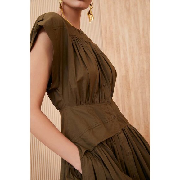 Ulla Johnson "Charlie" Dress in "Beech", size 2 - Picture 3 of 11